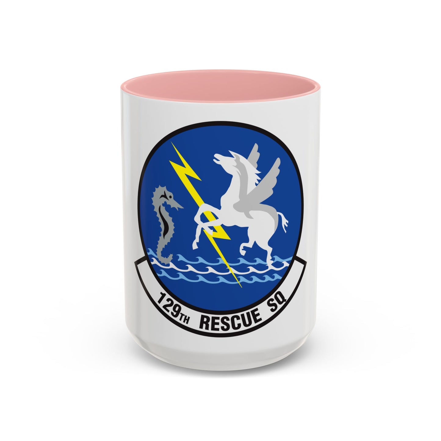 129 Rescue Squadron (U.S. Air Force) Accent Coffee Mug