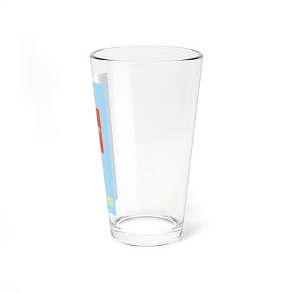 Flag of Balatonfured (Hungary) Pint Glass 16oz