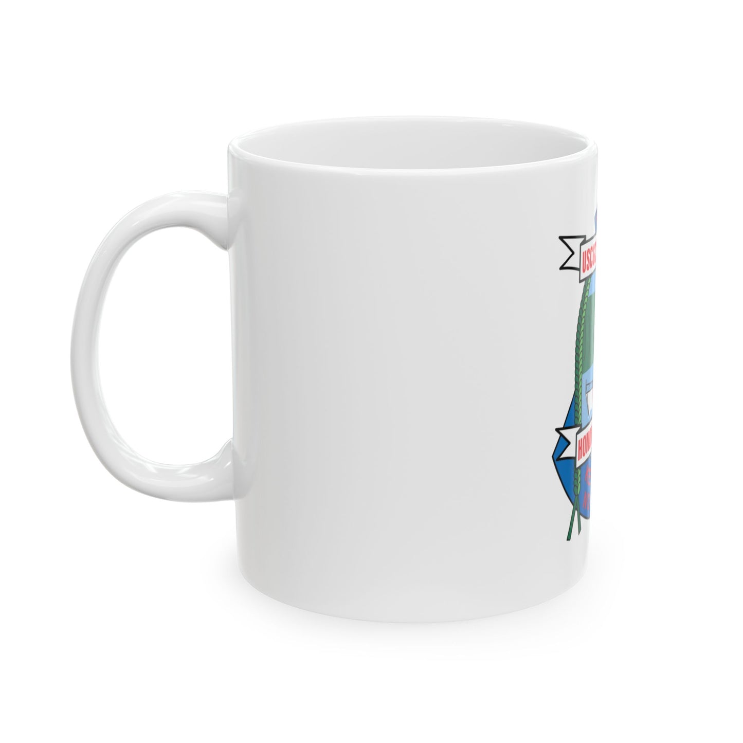 USCGC Washington WPB 1331 Honolulu Hawaii (U.S. Coast Guard) White Coffee Mug