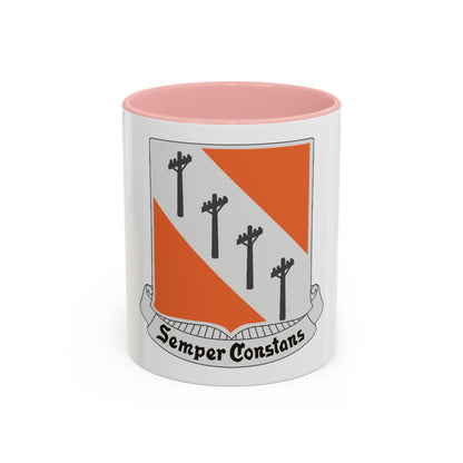51 Signal Battalion (U.S. Army) Accent Coffee Mug
