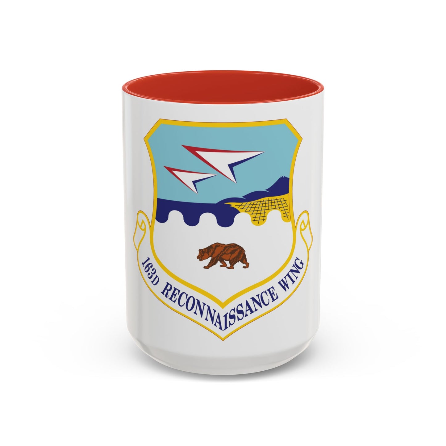163d Reconnaissance Wing (U.S. Air Force) Accent Coffee Mug