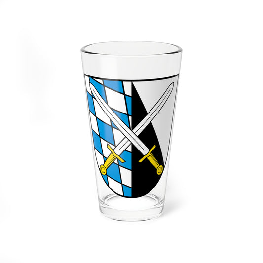 DEU Abensberg COA (Germany) (Coat of Arms) Pint Glass 16oz