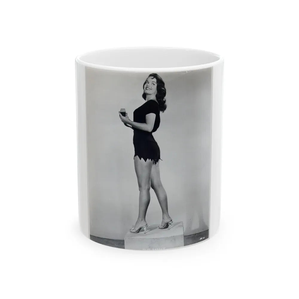 Helene Hayden #16 (Vintage Female Icon) White Coffee Mug-11oz-Go Mug Yourself