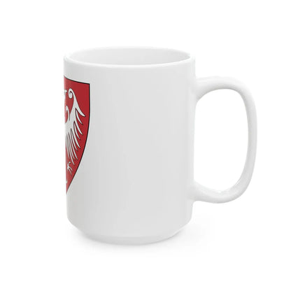 Coat of arms of the Nemanic Dynasty - White Coffee Mug-Go Mug Yourself