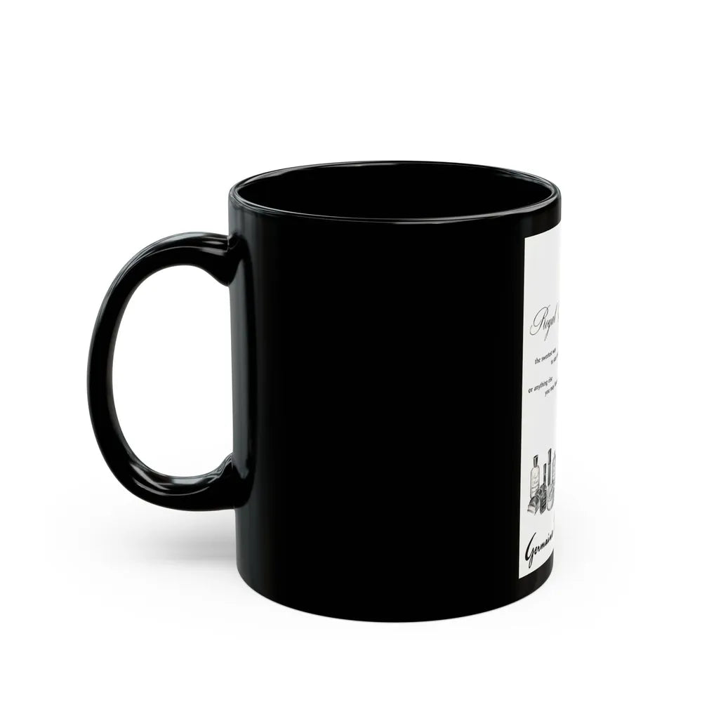 Germaine Monteil, 1963 - Black Coffee Mug-Go Mug Yourself