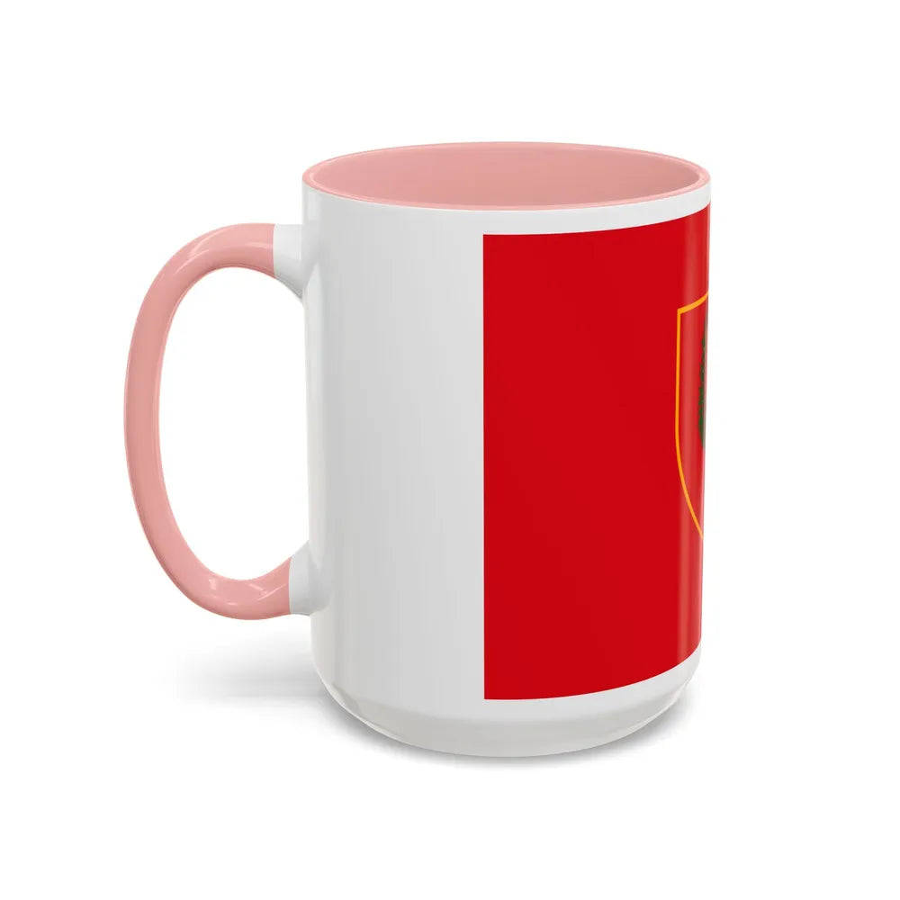 Flag of Birgu Malta - Accent Coffee Mug-Go Mug Yourself