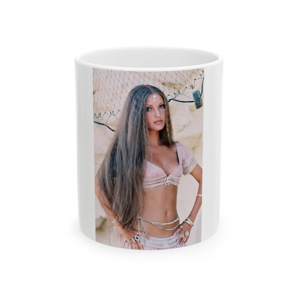 Jane Seymour #81 (Vintage Female Icon) White Coffee Mug-11oz-Go Mug Yourself