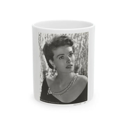 Paula Raymond #30 (Vintage Female Icon) White Coffee Mug-11oz-Go Mug Yourself