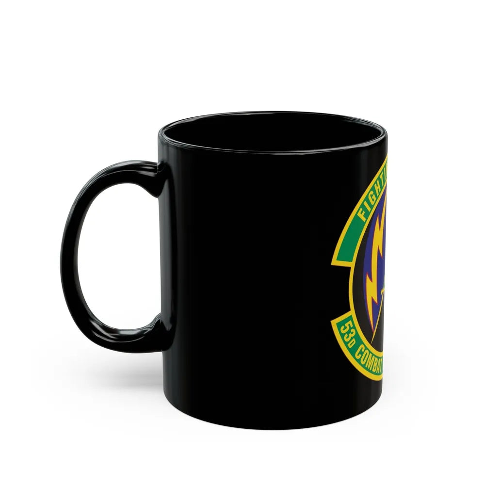 53d Combat Communications Squadron (U.S. Air Force) Black Coffee Mug-Go Mug Yourself