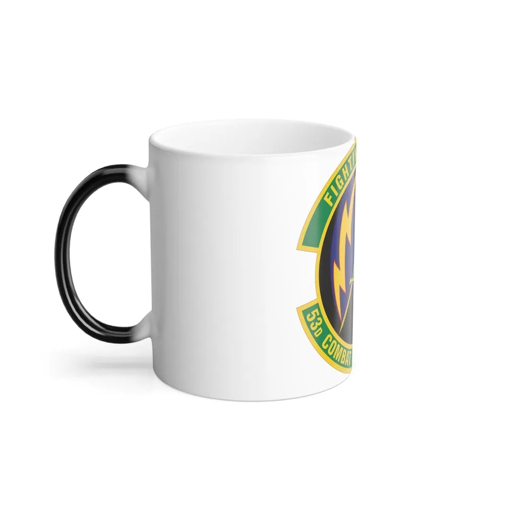 53d Combat Communications Squadron (U.S. Air Force) Color Changing Coffee Mug-Go Mug Yourself