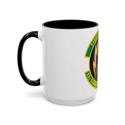 53d Combat Communications Squadron (U.S. Air Force) Accent Coffee Mug - Go Mug Yourself