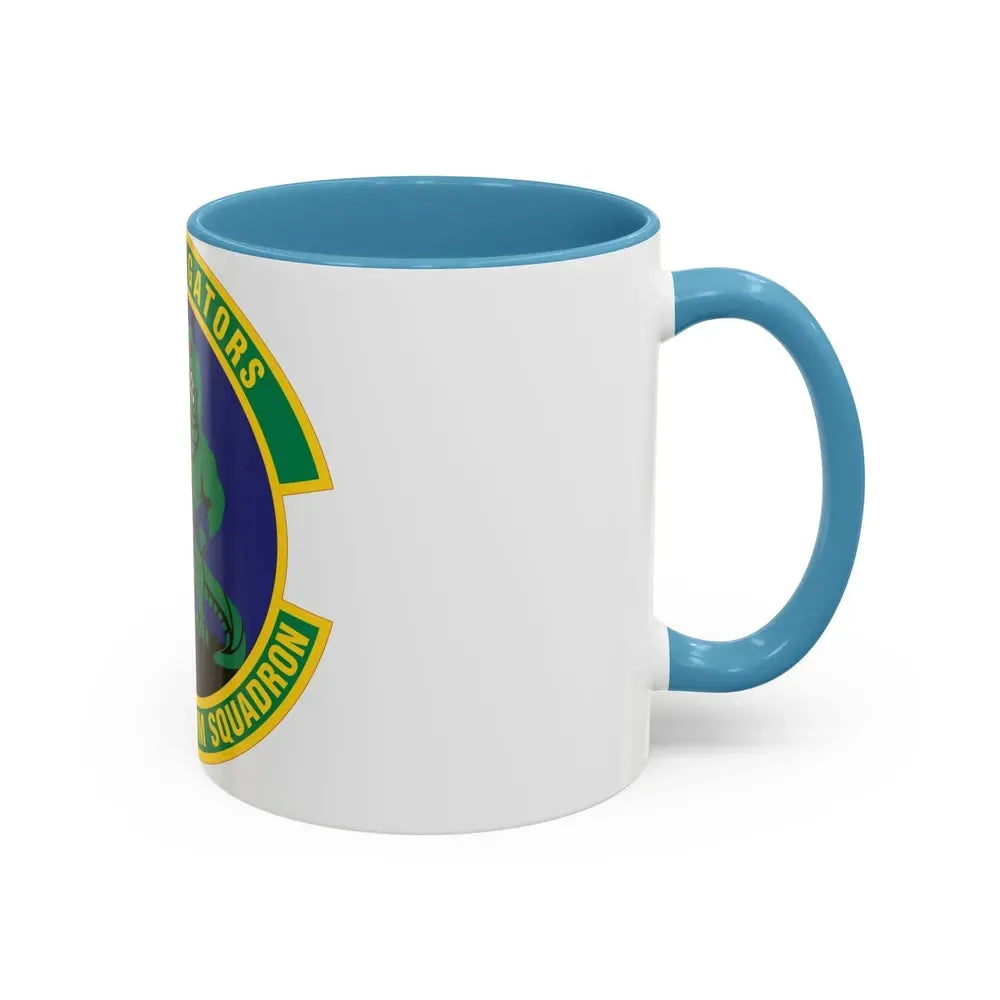 53d Combat Communications Squadron (U.S. Air Force) Accent Coffee Mug - Go Mug Yourself