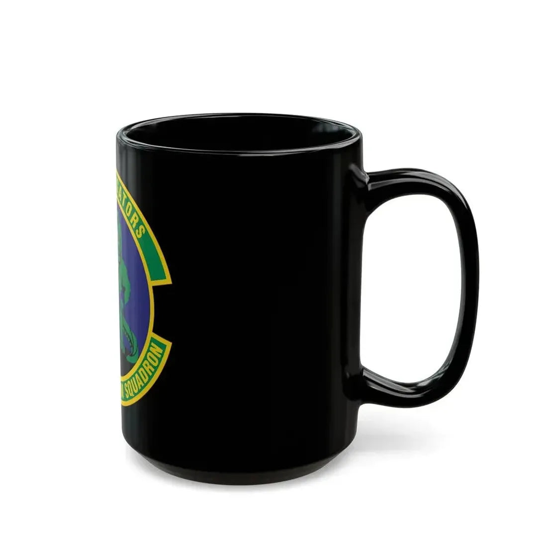 53d Combat Communications Squadron (U.S. Air Force) Black Coffee Mug - Go Mug Yourself
