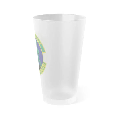 53d Combat Communications Squadron (U.S. Air Force) Frosted Pint Glass 16oz - Go Mug Yourself