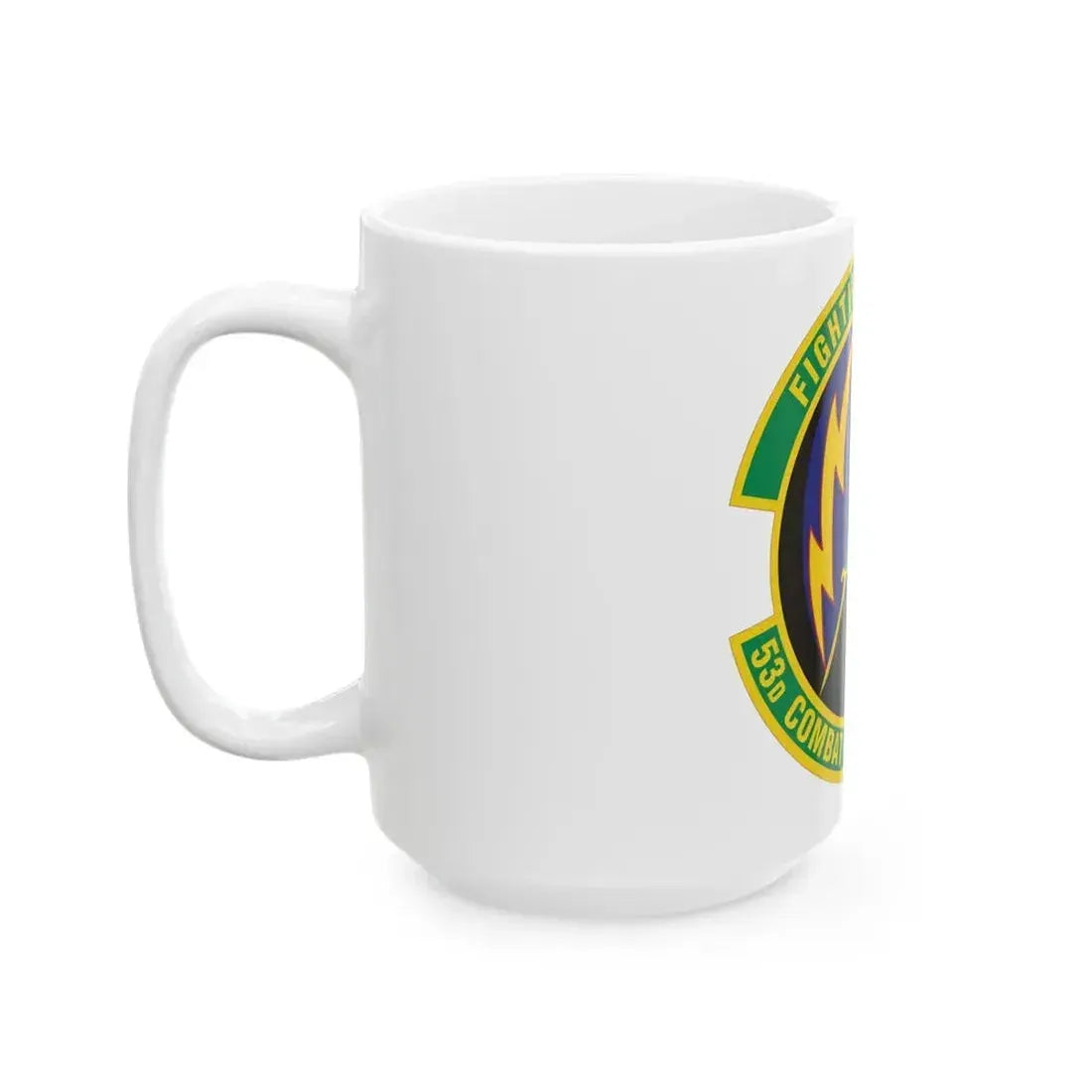 53d Combat Communications Squadron (U.S. Air Force) White Coffee Mug - Go Mug Yourself