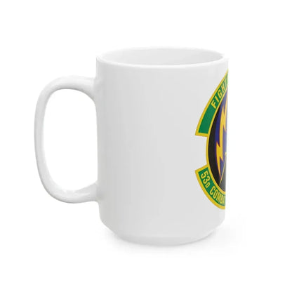 53d Combat Communications Squadron (U.S. Air Force) White Coffee Mug - Go Mug Yourself