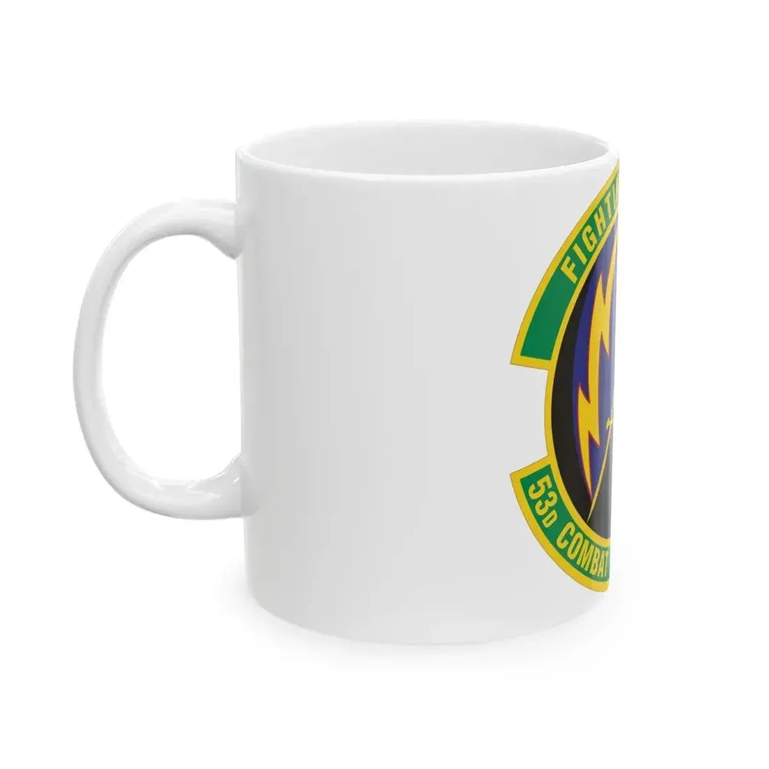 53d Combat Communications Squadron (U.S. Air Force) White Coffee Mug - Go Mug Yourself