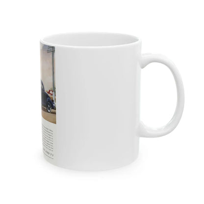 Ford for 1936 ad, The American Magazine, June 1936 - White Coffee Mug-Go Mug Yourself