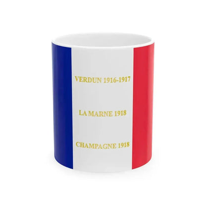 53e regiment dartillerie (France) White Coffee Mug 11oz - Go Mug Yourself