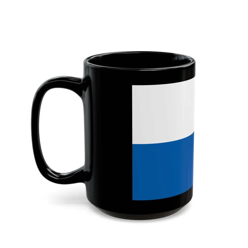 Flag of Legnica Poland - Black Coffee Mug-Go Mug Yourself