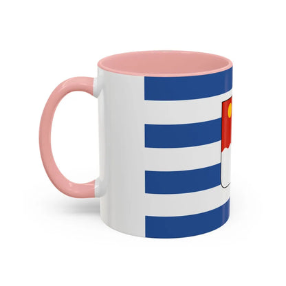 Flag of Batumi Georgia - Accent Coffee Mug-Go Mug Yourself