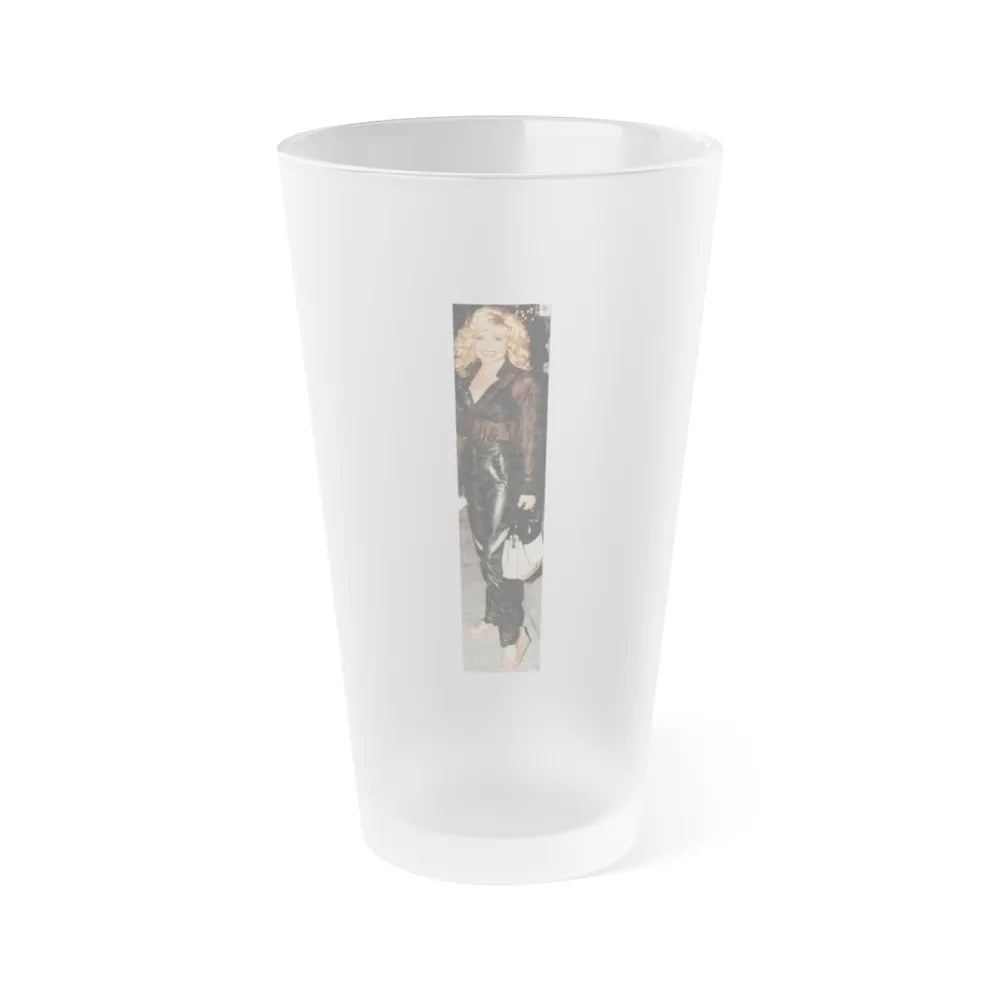 Loni Anderson #13 (Vintage Female Icon) Frosted Pint 16oz-16oz-Frosted-Go Mug Yourself