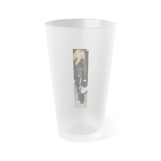 Loni Anderson #13 (Vintage Female Icon) Frosted Pint 16oz-16oz-Frosted-Go Mug Yourself