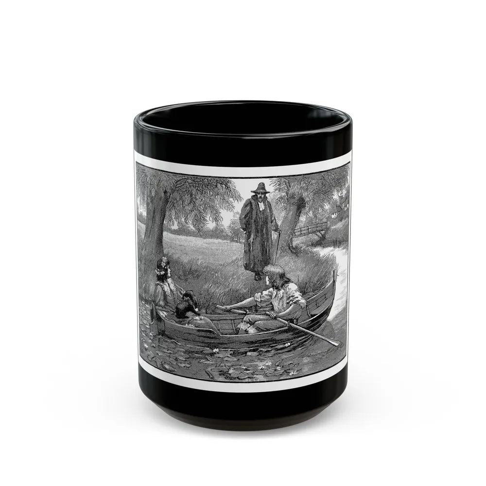 George Freeborn From The Boy's Own Paper, 18th October, 1890 - Black Coffee Mug-15oz-Go Mug Yourself