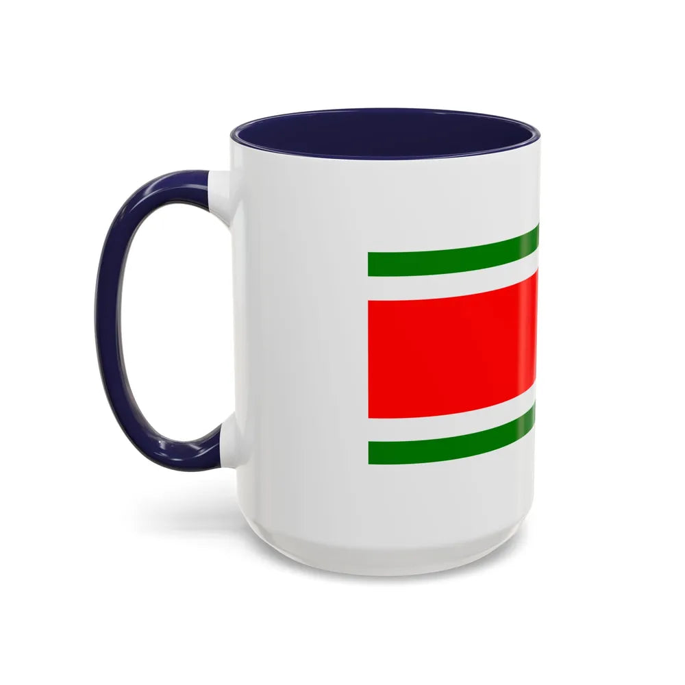 Flag of Balzan Malta - Accent Coffee Mug-Go Mug Yourself