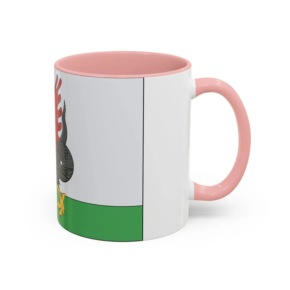 Flag of Kazan Russia - Accent Coffee Mug-Go Mug Yourself