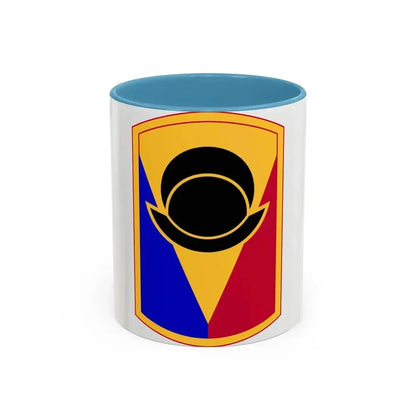 53rd Infantry Brigade Combat Team (U.S. Army) Accent Coffee Mug 11oz Light Blue - Go Mug Yourself