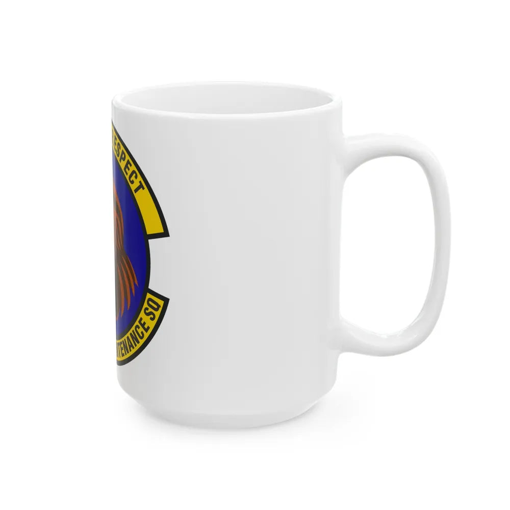 54 Aircraft Maintenance Squadron AETC (U.S. Air Force) White Coffee Mug-Go Mug Yourself