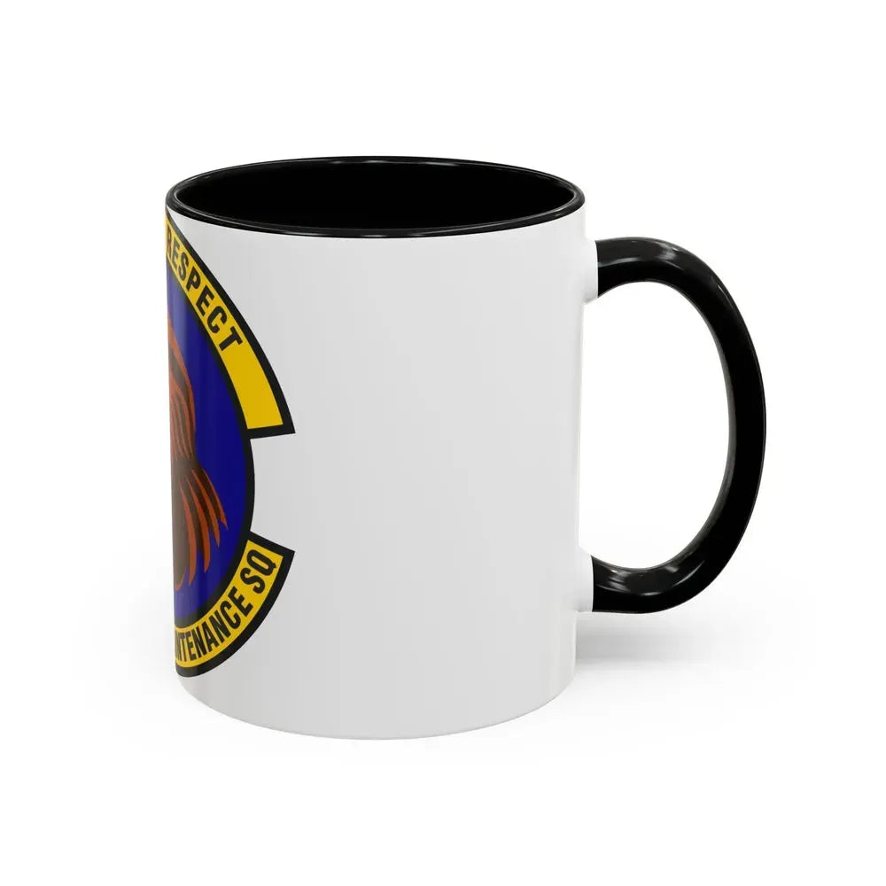 54 Aircraft Maintenance Squadron AETC (U.S. Air Force) Accent Coffee Mug - Go Mug Yourself