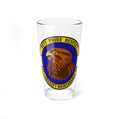 54 Aircraft Maintenance Squadron AETC (U.S. Air Force) Pint Glass 16oz 16oz - Go Mug Yourself