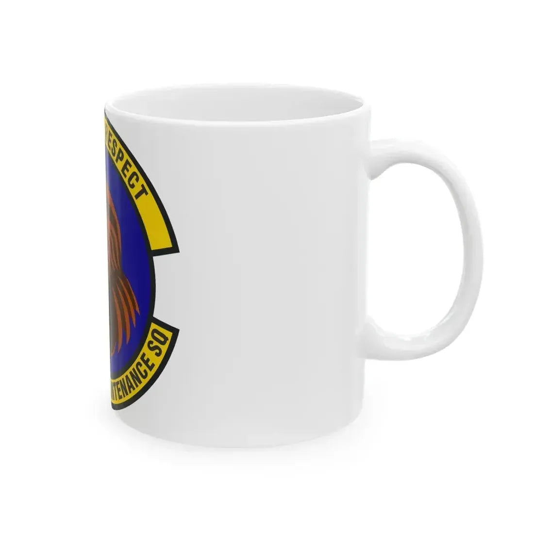 54 Aircraft Maintenance Squadron AETC (U.S. Air Force) White Coffee Mug - Go Mug Yourself
