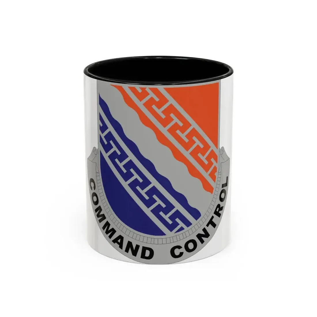 54 Signal Battalion (U.S. Army) Accent Coffee Mug 11oz Black - Go Mug Yourself