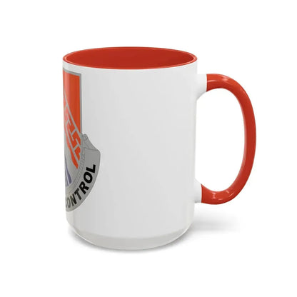 54 Signal Battalion (U.S. Army) Accent Coffee Mug - Go Mug Yourself