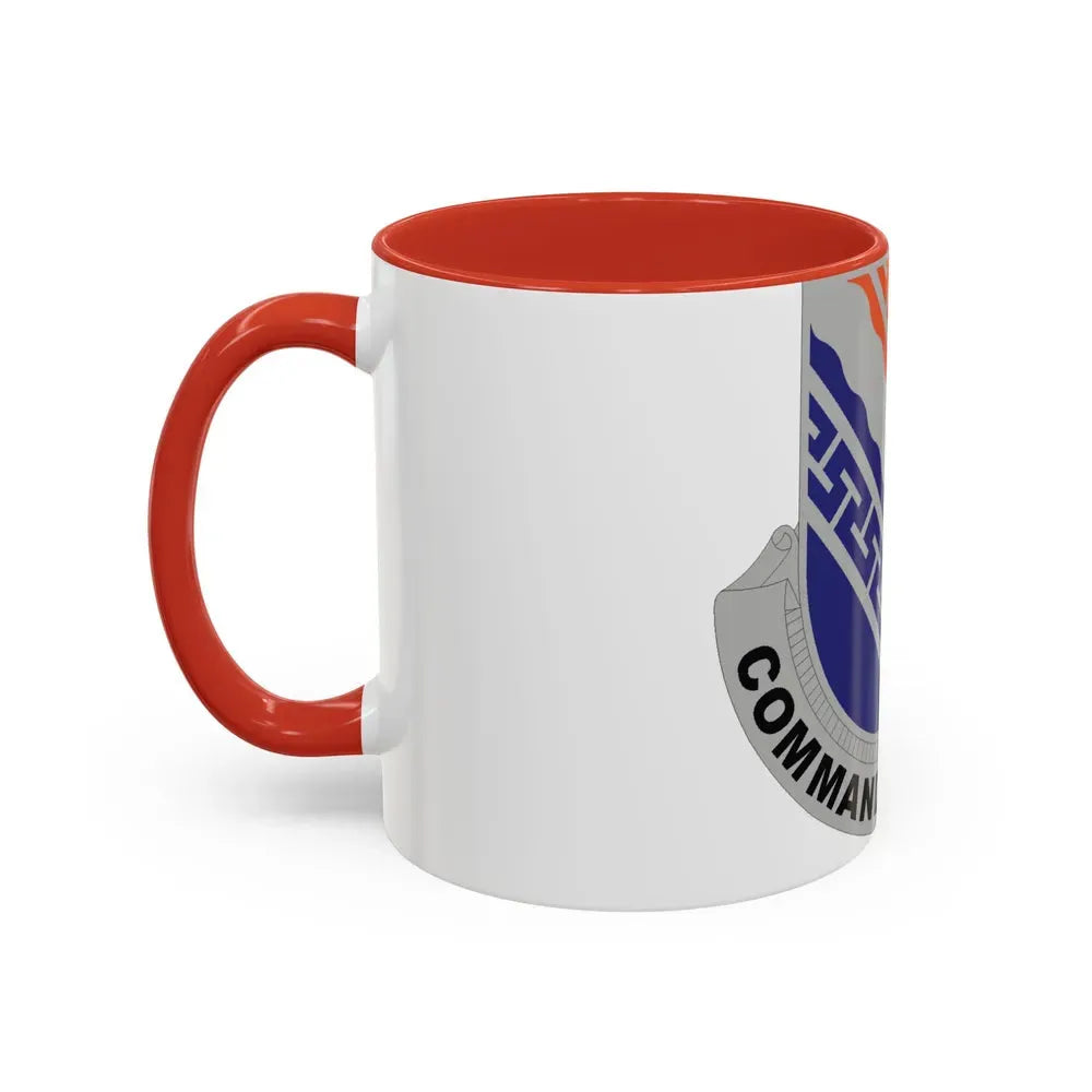 54 Signal Battalion (U.S. Army) Accent Coffee Mug - Go Mug Yourself
