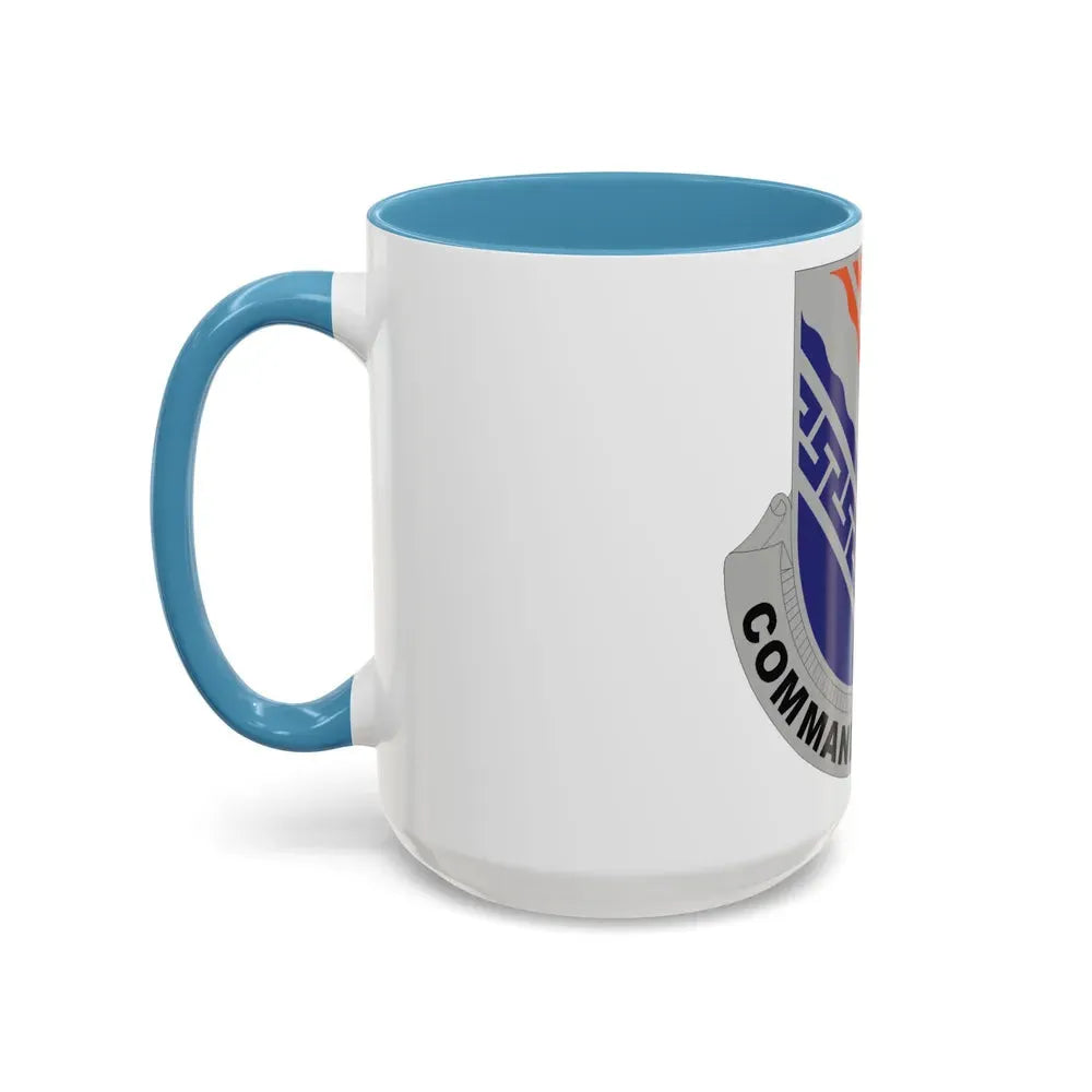 54 Signal Battalion (U.S. Army) Accent Coffee Mug - Go Mug Yourself