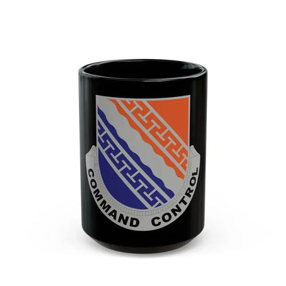 54 Signal Battalion (U.S. Army) Black Coffee Mug 15oz - Go Mug Yourself