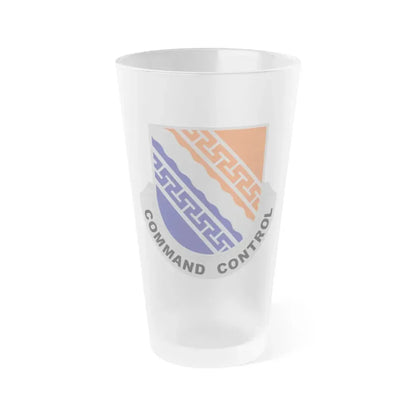 54 Signal Battalion (U.S. Army) Frosted Pint Glass 16oz Default Title - Go Mug Yourself