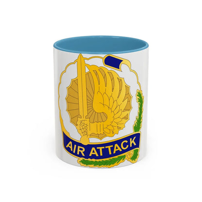 540 Aviation Group (U.S. Army) Accent Coffee Mug-11oz-Light Blue-Go Mug Yourself