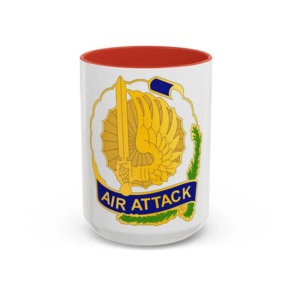 540 Aviation Group (U.S. Army) Accent Coffee Mug-15oz-Red-Go Mug Yourself