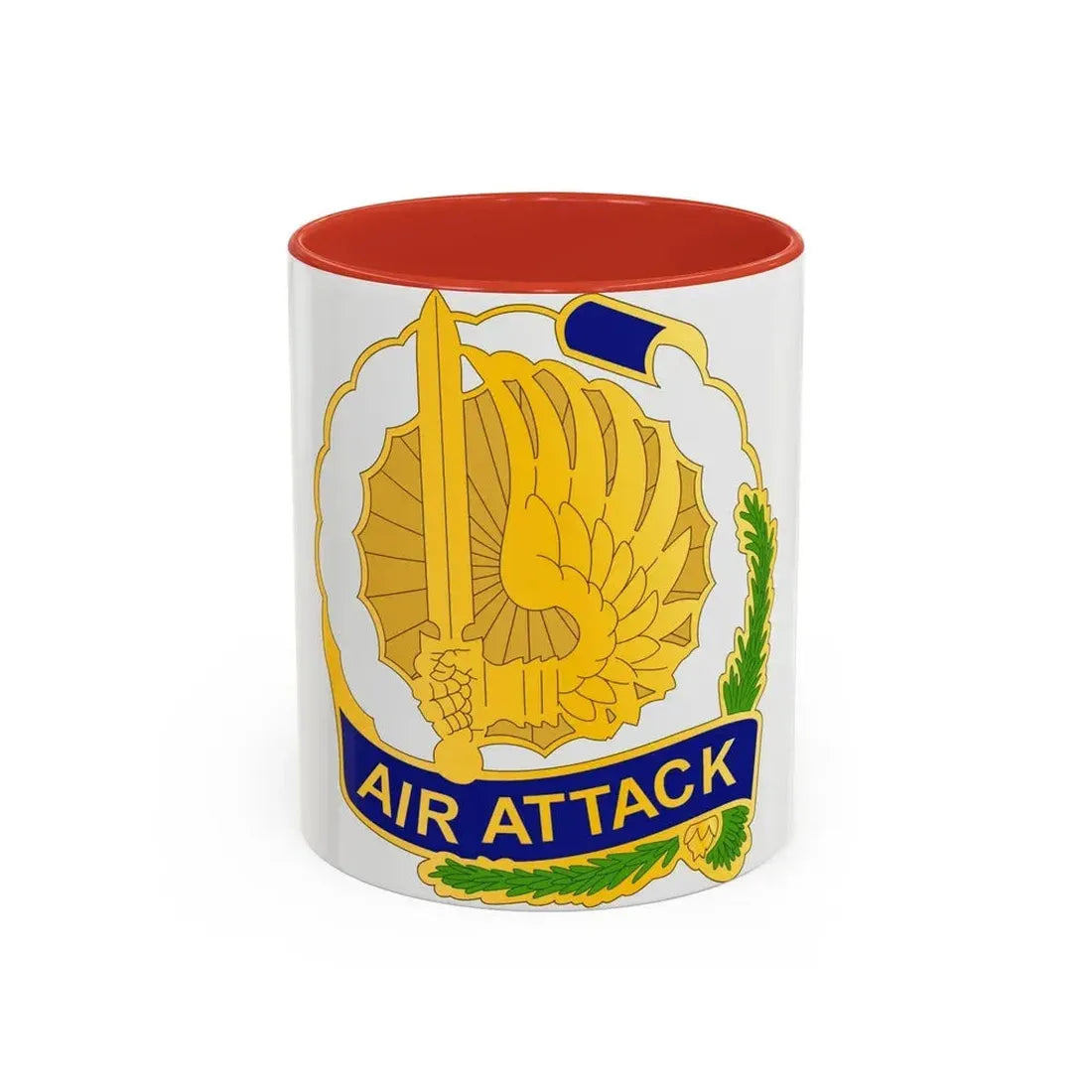 540 Aviation Group (U.S. Army) Accent Coffee Mug 11oz Red - Go Mug Yourself