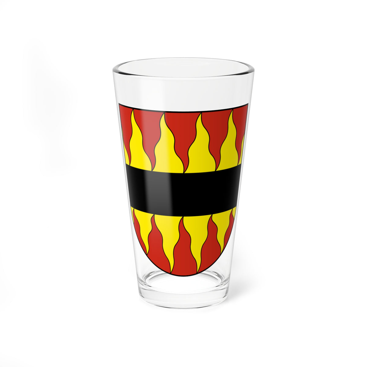 LesEnfers-blazon (Switzerland) (Coat of Arms) Pint Glass 16oz