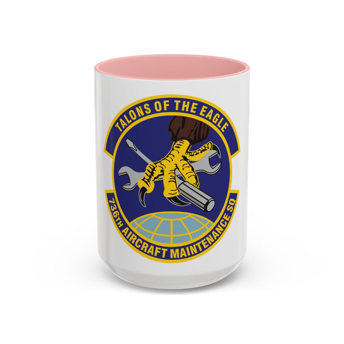 736th Aircraft Maintenance Squadron (U.S. Air Force) Accent Coffee Mug