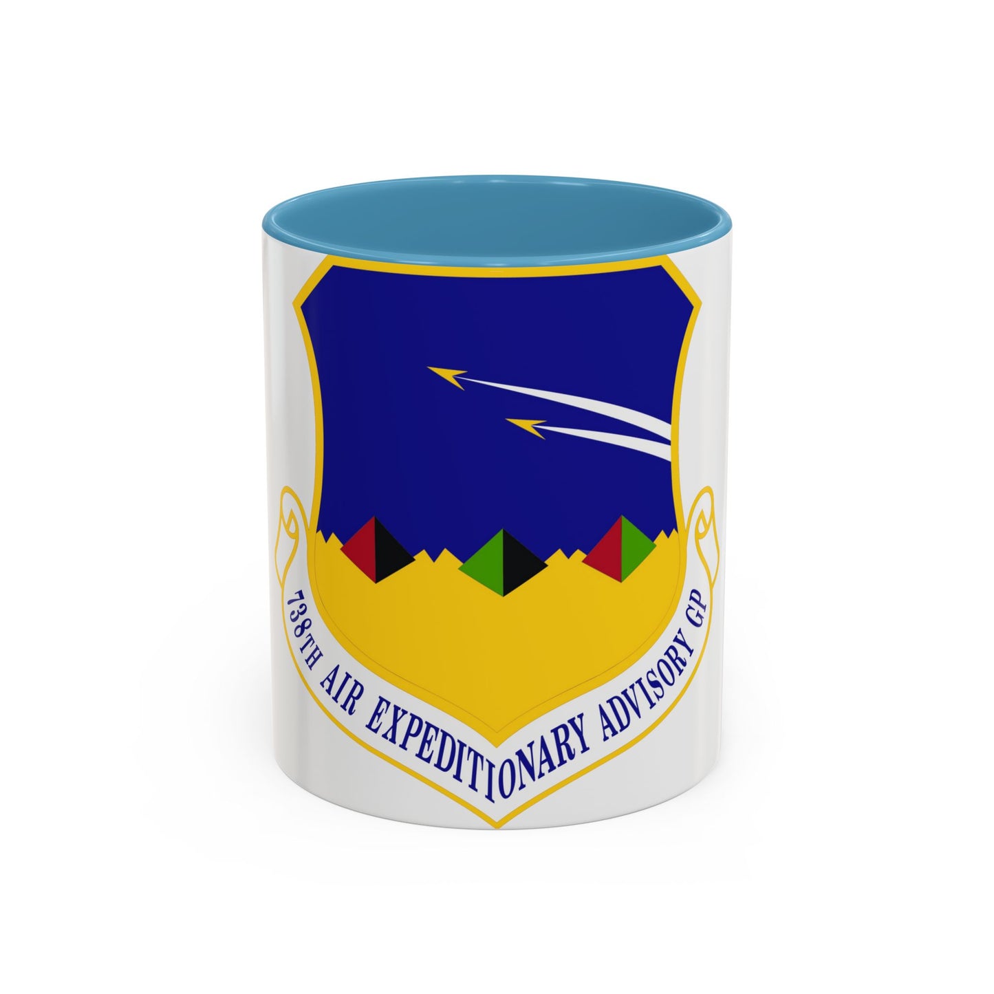 738th Air Expeditionary Advisory Group (U.S. Air Force) Accent Coffee Mug