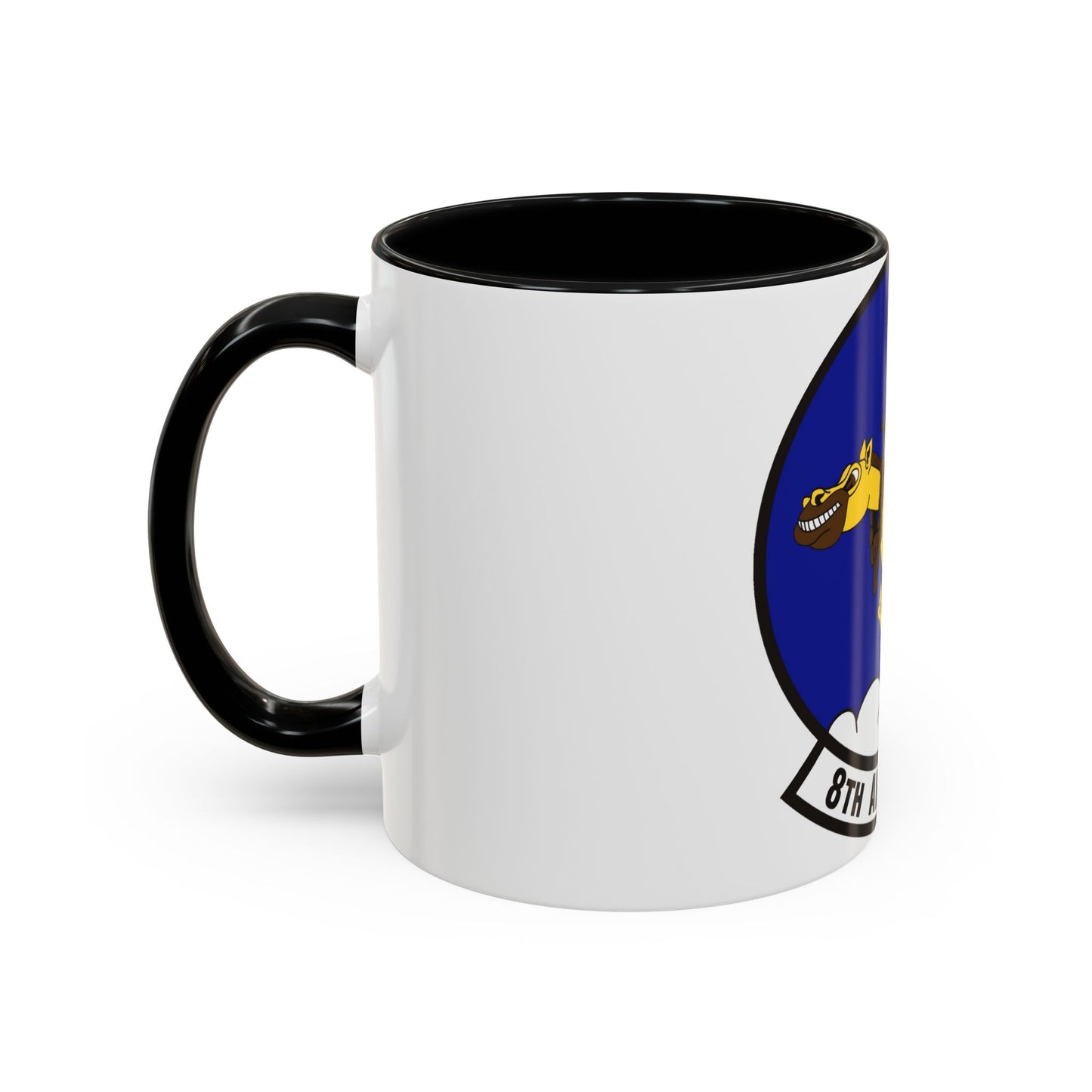 8th Airlift Squadron (U.S. Air Force) Accent Coffee Mug