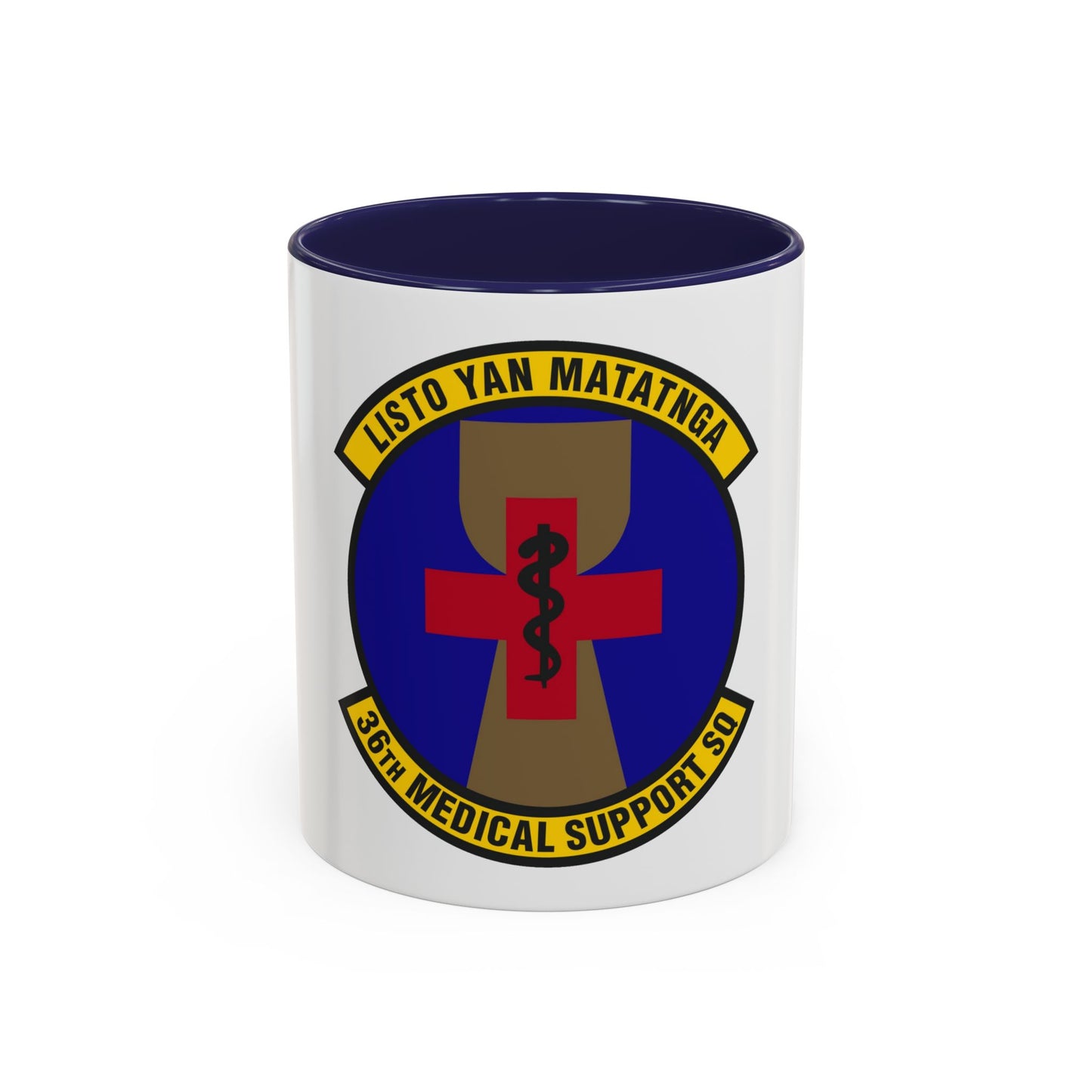 36th Medical Support Squadron (U.S. Air Force) Accent Coffee Mug