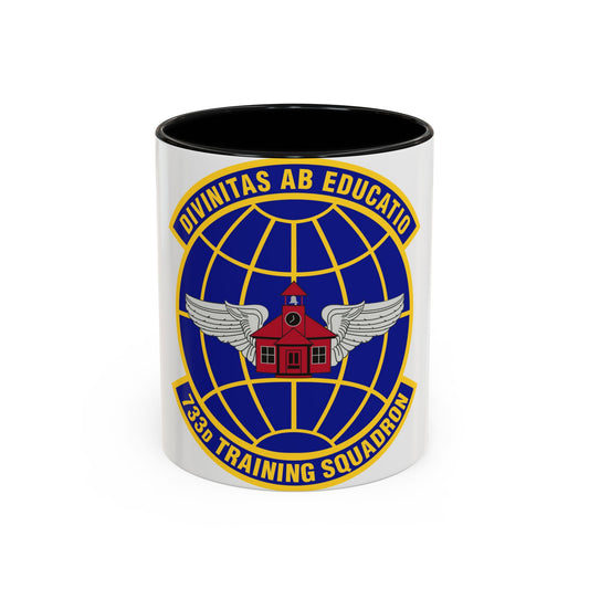 733 Training Squadron AFRC (U.S. Air Force) Accent Coffee Mug